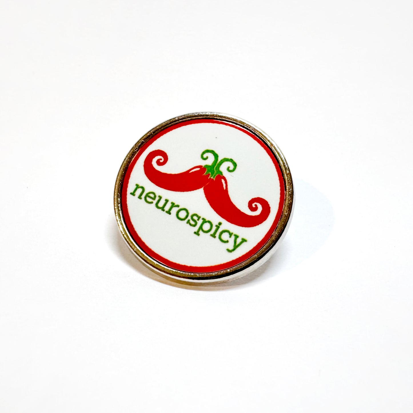 Neurospicy Chilli Badge