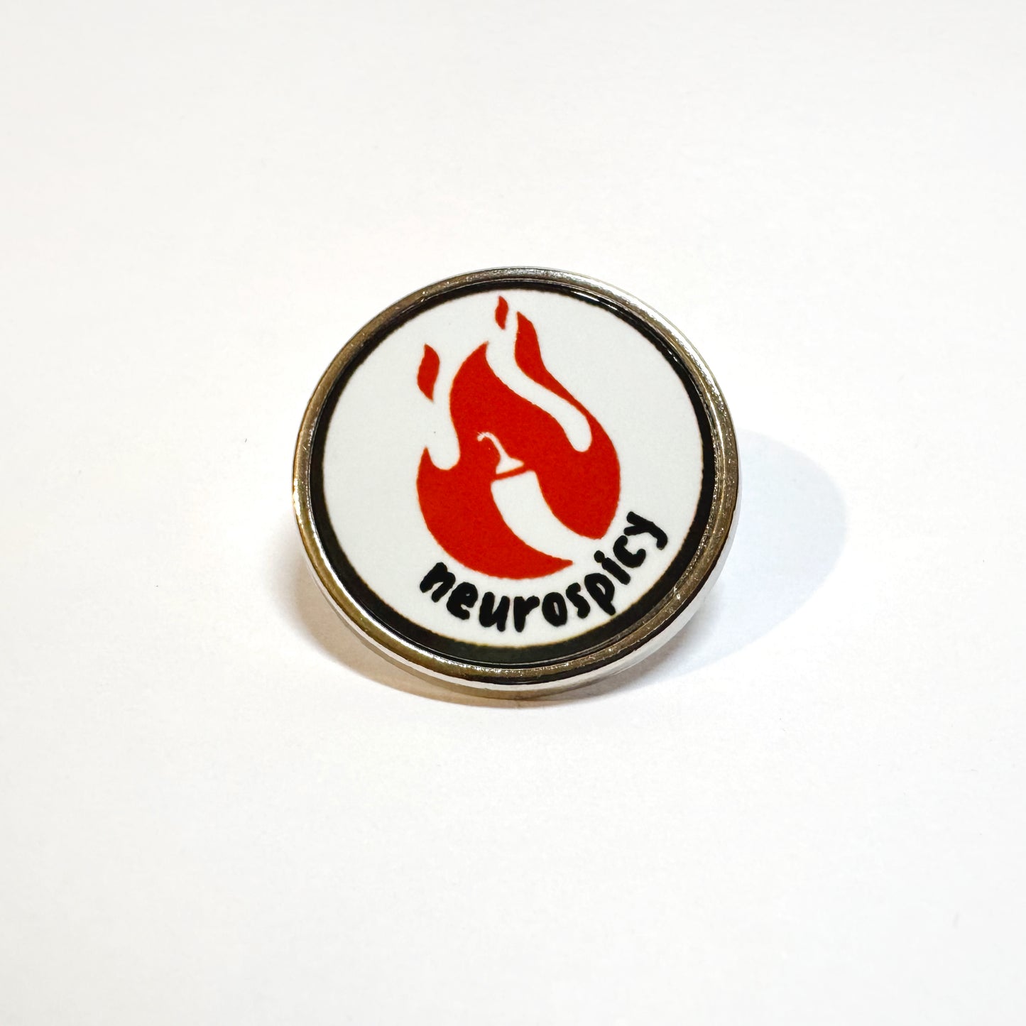 Neurospicy Flame Badge